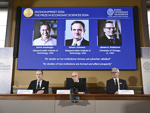 Nobel d'économie: un trio de chercheurs distingué