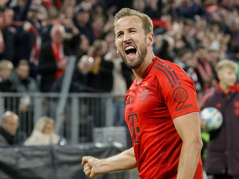 Bundesliga: triplé de Kane pour le leader Bayern