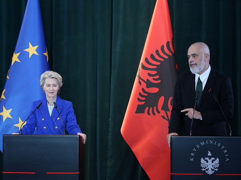 Ursula Von der Leyen en tournée dans les Balkans