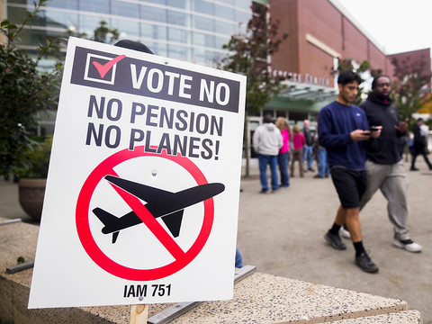 Accord social rejeté chez Boeing, la grève se poursuit