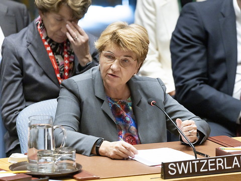 Amherd: situation mondiale des femmes 