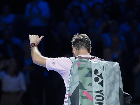 Stan Wawrinka: le coup n'est pas passé très loin