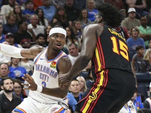 Les Hawks désarmés devant Shai Gilgeous-Alexander