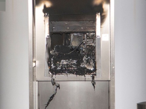 Bancomat incendié à Wilen Bei Wil (TG)
