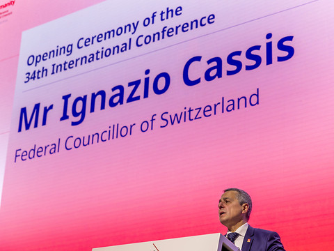 Ignazio Cassis appelle les Etats à 