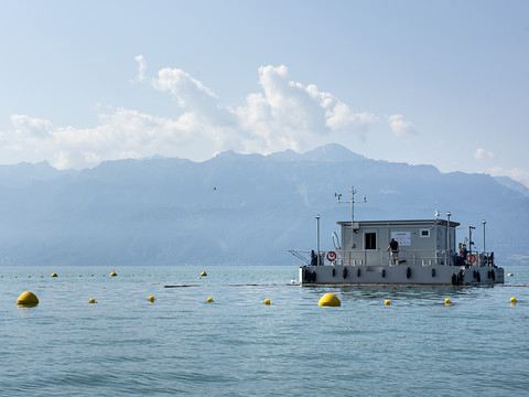 Pourquoi le Léman émet de grosses quantités de CO2