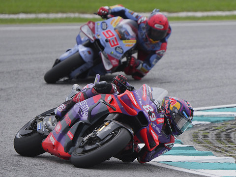 Sprint: Bagnaia chute, Martin prend une option sur le titre