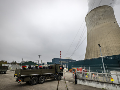 Exercice d'urgence à la centrale nucléaire de Gösgen (SO)