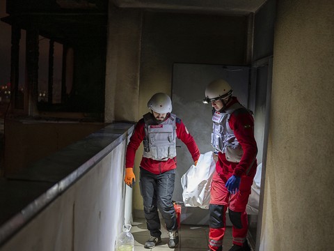 Frappe russe meurtrière sur la ville ukrainienne de Zaporijjia