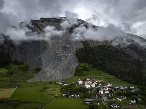 Brienz GR doit se préparer à une nouvelle évacuation