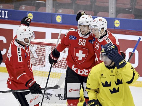 La Suisse renoue enfin avec la victoire face à la Suède