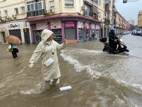 Le littoral de Valence en alerte rouge face à de nouvelles pluies