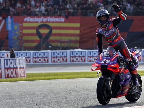 Jorge Martin sacré champion du monde de MotoGP
