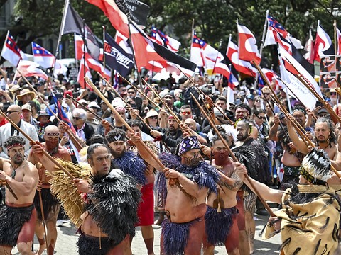 Nouvelle-Zélande: les maoris manifestent pour leurs droits