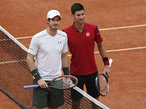 Andy Murray va entraîner Novak Djokovic