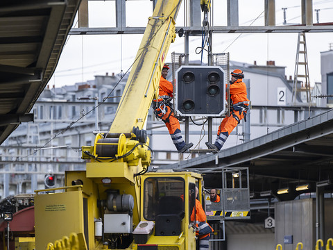 Une gare de Cornavin sans train pendant vingt heures