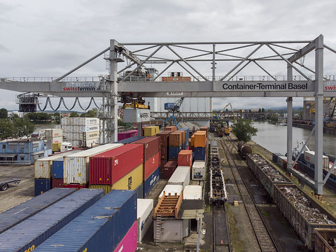 Net recul du transport de marchandises en Suisse en 2023