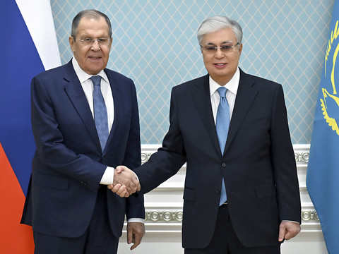 Poutine deux jours au Kazakhstan, son 