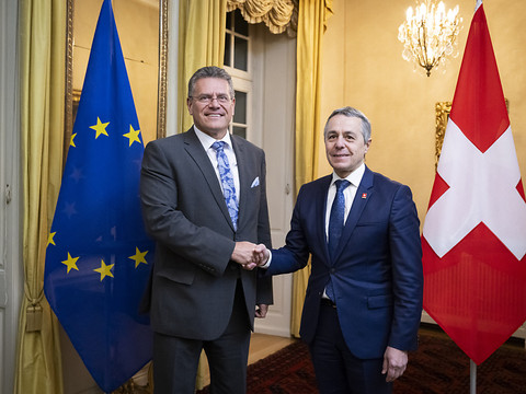 Suisse-UE: objectif, conclure 