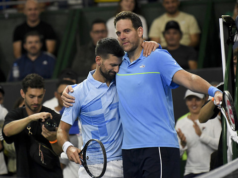 Les adieux émouvants de Del Potro face à Djokovic