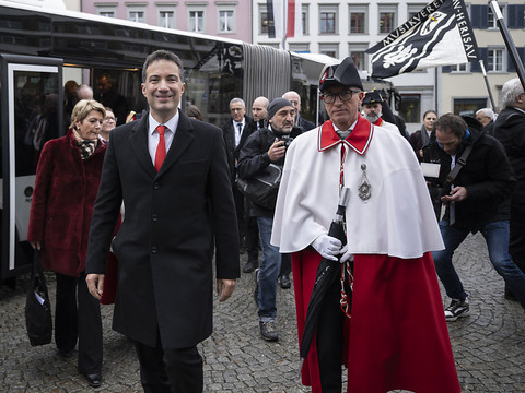 Le président appenzellois du Conseil des Etats fêté dans son canton