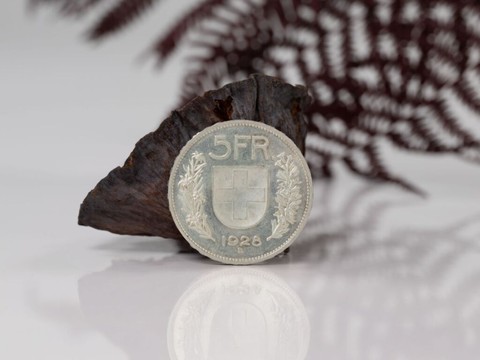 Vieille pièce de 5 francs cédée pour 30'000 francs à Wil (SG)