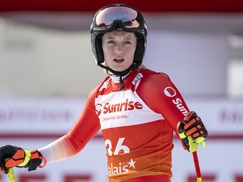 Fin de saison pour Noémie Kolly, blessée à un genou