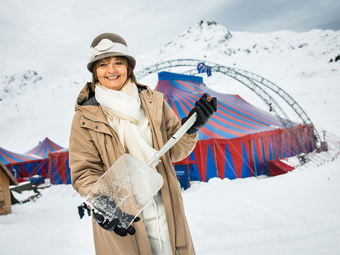 L'humour et l'entregent de Ruth Metzler-Arnold récompensés à Arosa