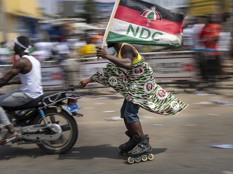 Le candidat de l'opposition John Mahama président du Ghana
