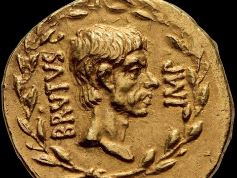 Une pièce romaine à l'effigie de Brutus vendue 1,84 million