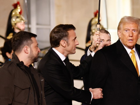 Le président ukrainien 