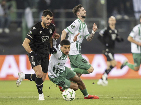 Saint-Gall battu à domicile par le Vitoria Guimaraes