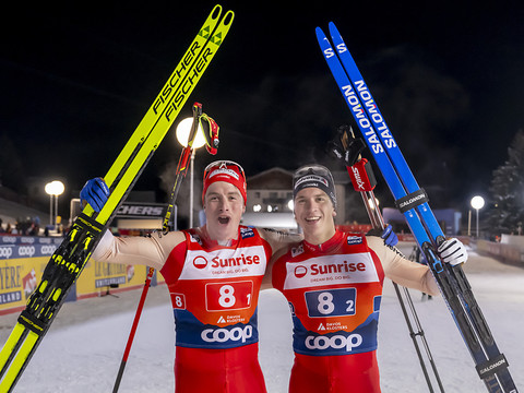 Davos: Deux podiums suisses en sprint par équipe