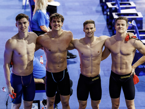 Record de Suisse mais pas de finale pour le relais 4x100 4 nages