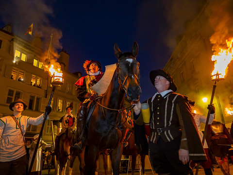 Le cortège historique de l'Escalade clôt le week-end genevois