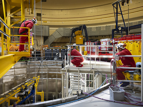 Le démantèlement de la centrale de Mühleberg va bon train