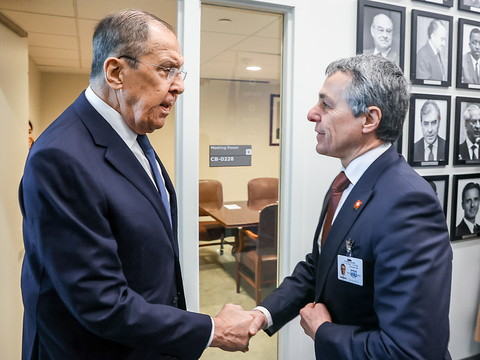 Cassis et Lavrov ont discuté de l'OSCE et du conflit ukrainien