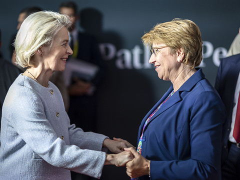 Bilatérales: von der Leyen devant les médias à Berne vers 14h00