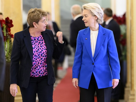 Amherd et von der Leyen saluent la fin des négociations Suisse - UE