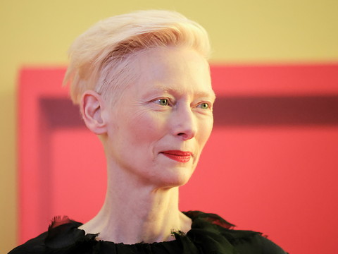 L'actrice Tilda Swinton, invitée d'honneur de la 75ème Berlinale