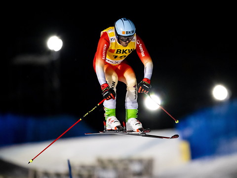 Alex Fiva sur le podium
