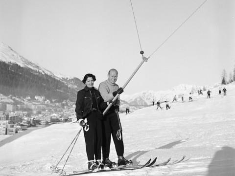 Le téléski à arbalète fête son 90e anniversaire
