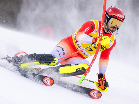 Slalom d'Alta Badia: Loïc Meillard 2e derrière Haugan