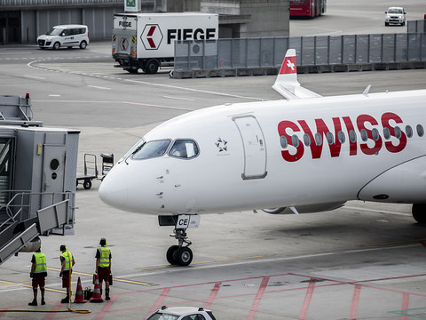 Le moteur de l'Airbus de Swiss présentait une 