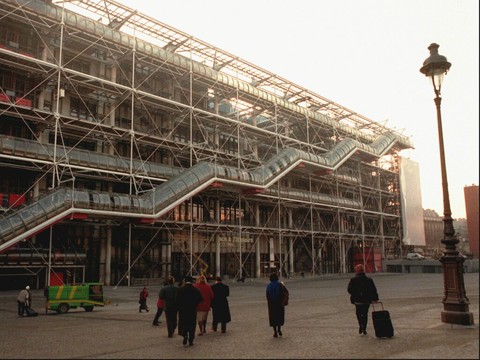 Le Centre Pompidou a accueilli 22% de visiteurs de plus en 2024