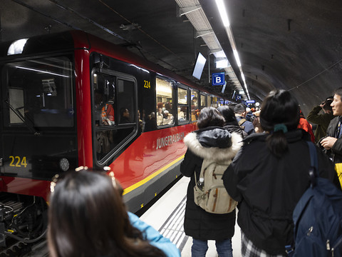 Jungfraubahn dépasse à nouveau le million de passagers