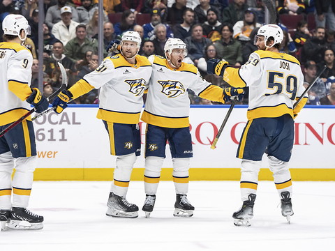 Les Predators renouent avec la victoire