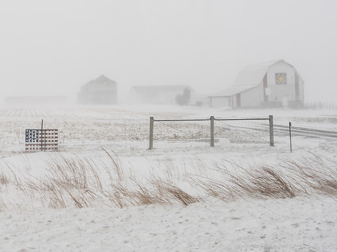 Sévère tempête de neige dans l'est des Etats-Unis