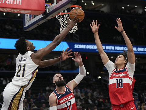 Les Wizards à nouveau battus par les Pelicans