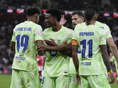 Le Barça en finale de la Supercoupe d'Espagne